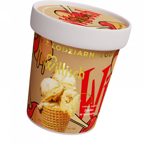 Lody o smaku Jabłko w karmelu