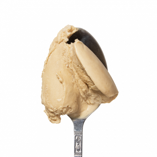 Lody o smaku białej czekolady w kokosie