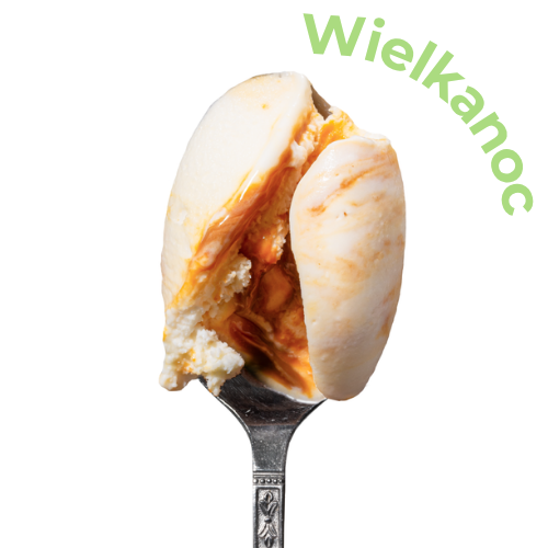 Lody o smaku Mazurek z kajmakiem