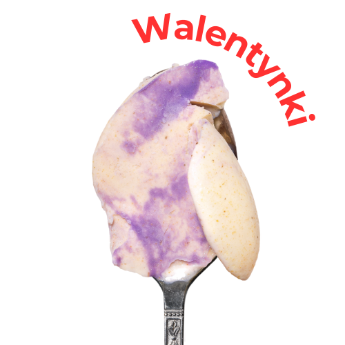 Lody o smaku Śmietanka z lawendą