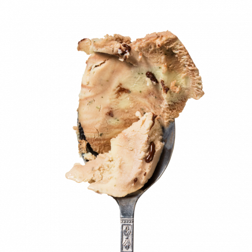 Lody o smaku Mięta z kremem czekoladowym