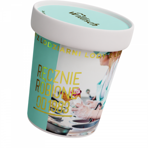 Lody o smaku Pistacjowe affogato