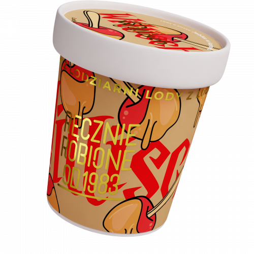 Lody o smaku Jabłko w karmelu