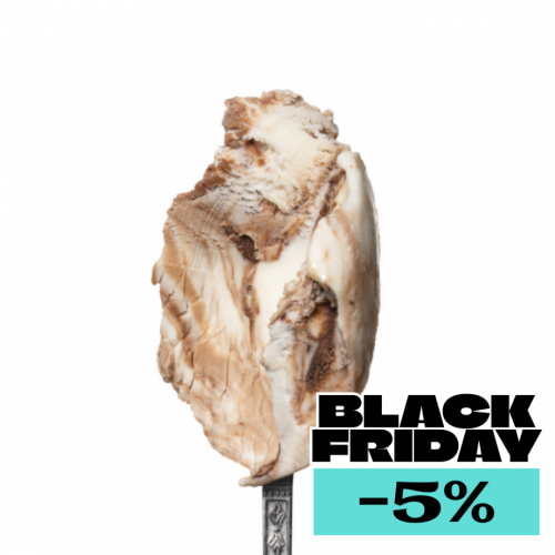 Lody o smaku Jogurt z kremem czekoladowym bez dodatku cukru