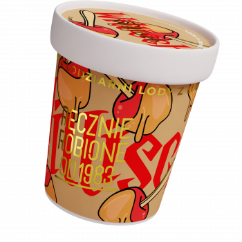 Lody o smaku Jabłko w karmelu