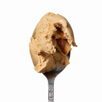 Lody o smaku latte macchiato i rumu