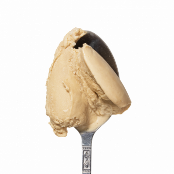 Lody o smaku białej czekolady w kokosie