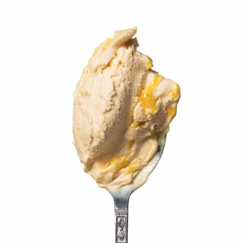 Lody o smaku Ciasteczko sernikowe z sosem cytrynowym
