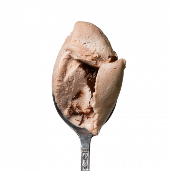 Lody o smaku kultowego jaja (biała czekolada i krem kakaowo-orzechowy)