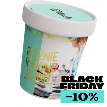 Lody o smaku Czarna porzeczka na śmietance