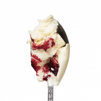 Lody o smaku jogurtu z czarną porzeczką bez dodatku cukru